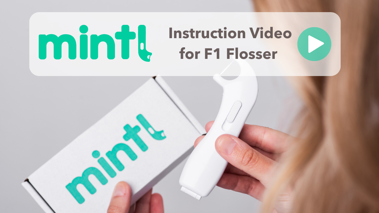 Load video: Instruction Video for F1 Flosser
